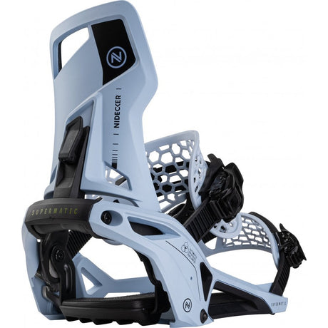 Nidecker Supermatic Snowboard Bindings 2025 - The Snowboard Shop