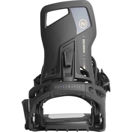 Nidecker Supermatic Snowboard Bindings 2025 - The Snowboard Shop