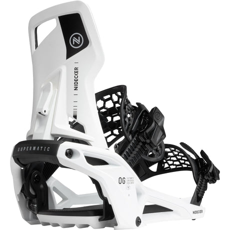 Nidecker Supermatic Snowboard Bindings 2026 - The Snowboard Shop