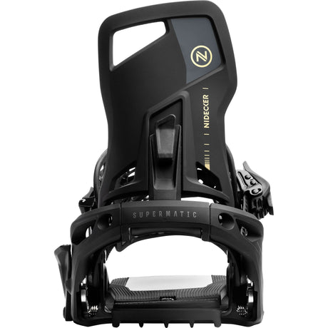 Nidecker Supermatic Snowboard Bindings 2026 - The Snowboard Shop