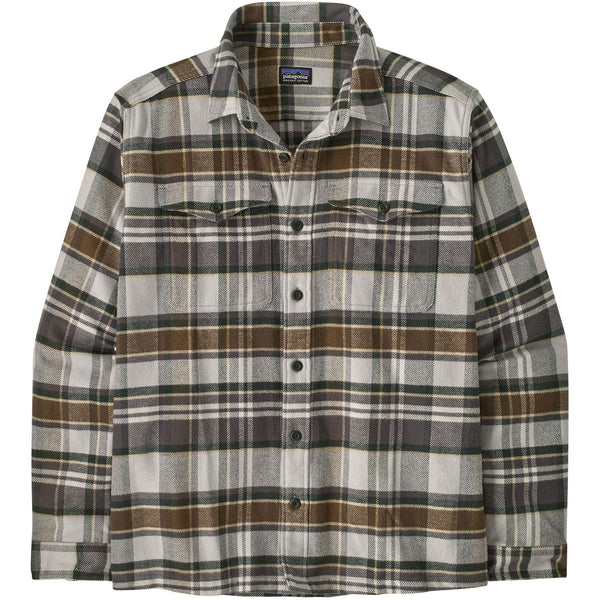 Patagonia Fjord Flannel Long Sleeved Shirt - The Snowboard Shop