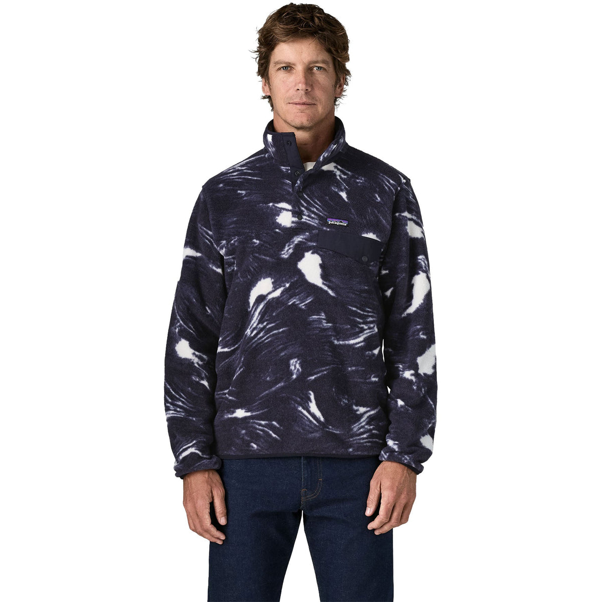 Patagonia Lightweight Synchilla® Snap-T® Pullover Fleece - The Snowboard Shop