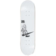 Polar Dane Brady Mopping Deck (White) - 8.25" - The Snowboard Shop