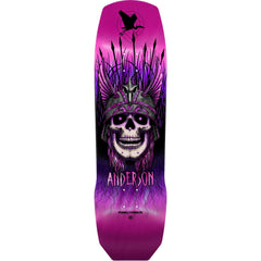 Powell Peralta Andy Anderson Heron Skull Deck - The Snowboard Shop