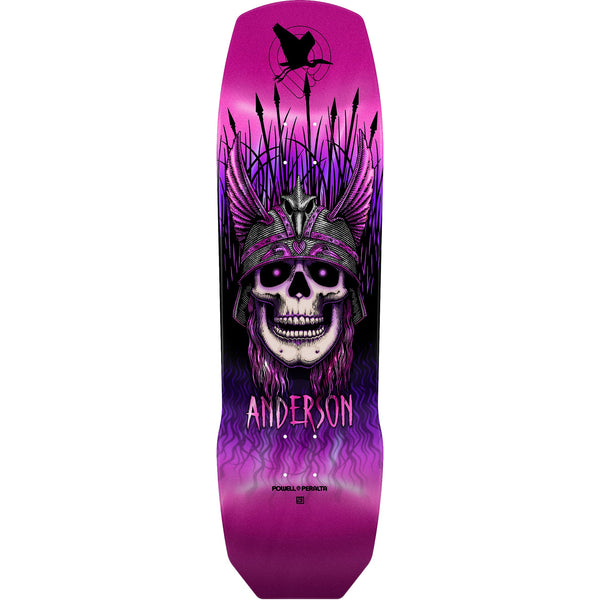 Powell Peralta Andy Anderson Heron Skull Deck - The Snowboard Shop