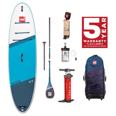 Red Paddle Co Ride MSL 10ft 8 Inflatable Paddle Board Package - The Snowboard Shop