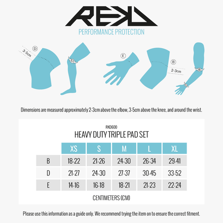 Rekd Heavy Duty Triple Pad Set - The Snowboard Shop