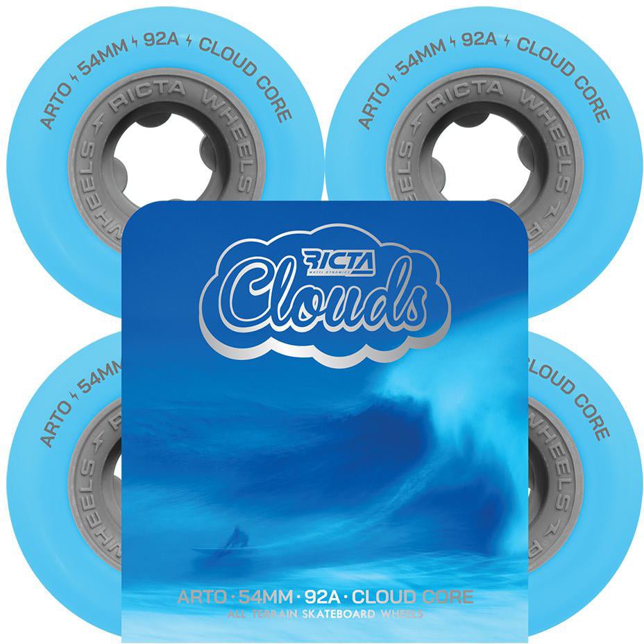 Ricta Arto Saari Clouds 92a Skateboard Wheels - The Snowboard Shop