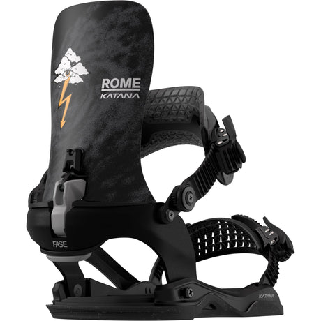 Rome Katana Pro FASE® AsymWrap™ Snowboard Bindings 2027 - The Snowboard Shop