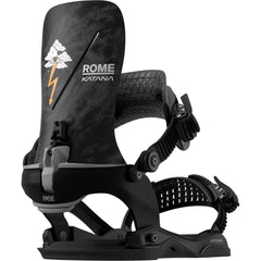 Rome Katana Pro FASE® AsymWrap™ Snowboard Bindings 2027 - The Snowboard Shop