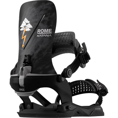Rome Katana Pro FASE® AsymWrap™ Snowboard Bindings 2027 - The Snowboard Shop
