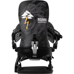 Rome Katana Pro FASE® AsymWrap™ Snowboard Bindings 2027 - The Snowboard Shop
