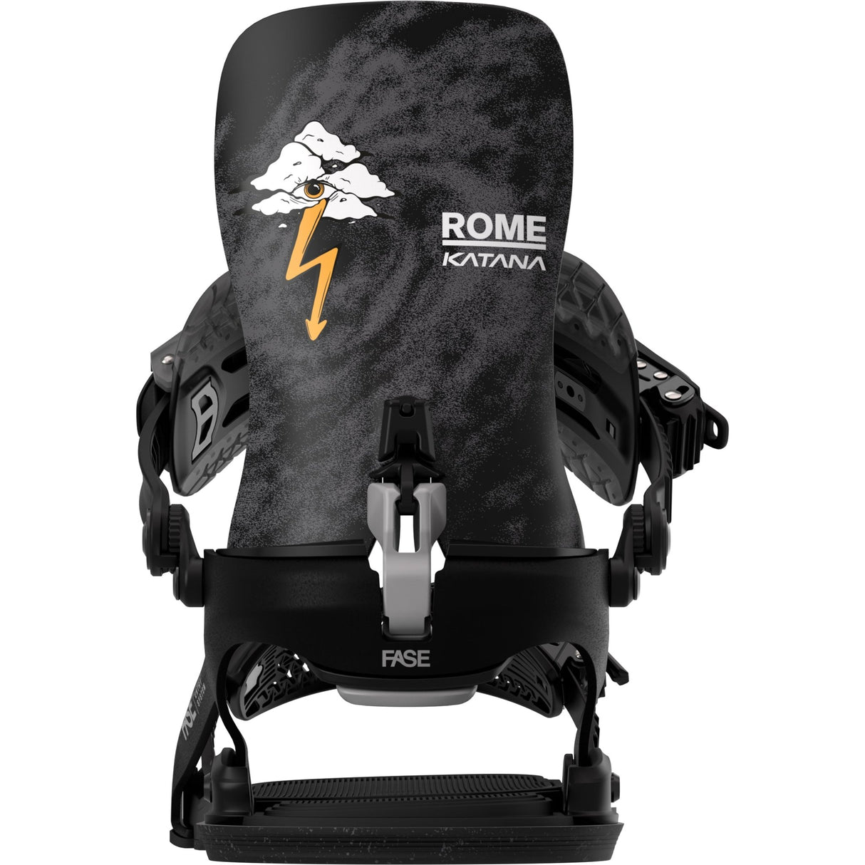 Rome Katana Pro FASE® AsymWrap™ Snowboard Bindings 2027 - The Snowboard Shop