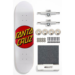 Santa Cruz Classic Dot DIY Kit Complete Skateboard - 8"