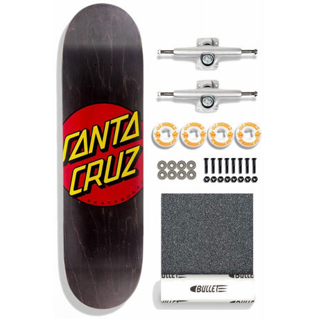Santa Cruz Classic Dot DIY Kit Complete Skateboard - 8.25" - The Snowboard Shop
