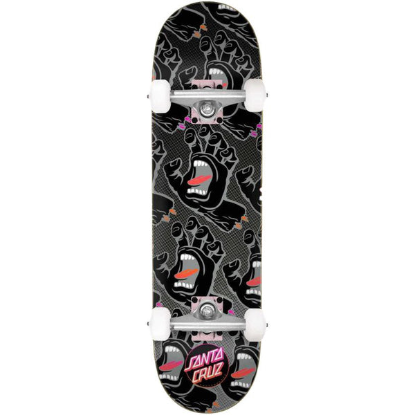 Santa Cruz Gradient Hands Complete Skateboard - 8.5" - The Snowboard Shop