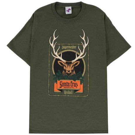 Santa Cruz Jägermeister Kendall Deer T-Shirt - The Snowboard Shop