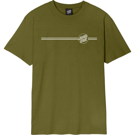 Santa Cruz Opus Dot Stripe T-Shirt - The Snowboard Shop