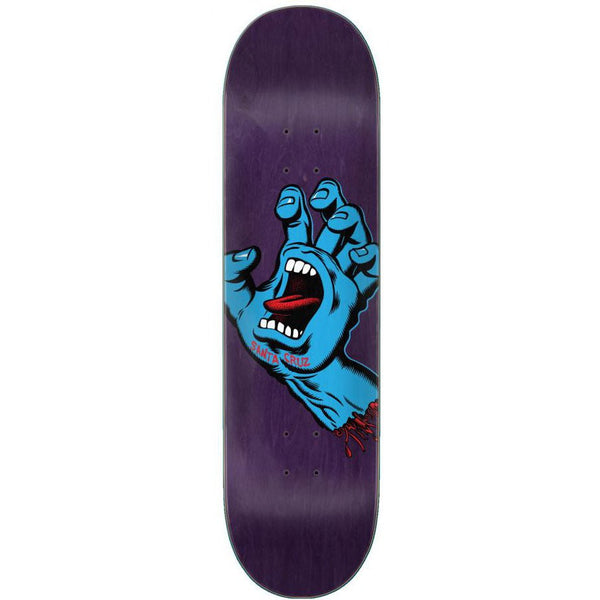Santa Cruz Screaming Hand Deck - 8.375" - The Snowboard Shop