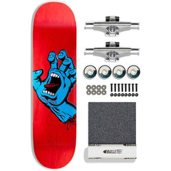 Santa Cruz Screaming Hand DIY Kit Complete Skateboard - 8" - The Snowboard Shop