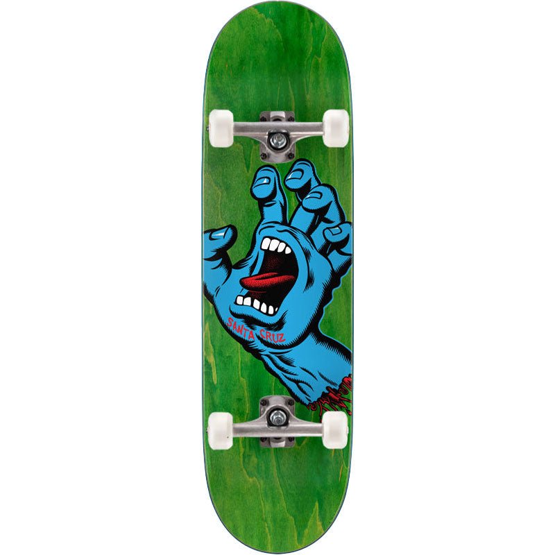 Santa Cruz Screaming Hand DIY Kit Complete Skateboard - 8.8" - The Snowboard Shop