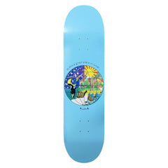 Skateboard Cafe Great Place Deck (Baby Blue) - 8.125" - The Snowboard Shop