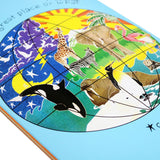 Skateboard Cafe Great Place Deck (Baby Blue) - 8.125" - The Snowboard Shop