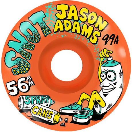 Snot Jason Adams 'Spray Cans' Skateboard Wheels - The Snowboard Shop