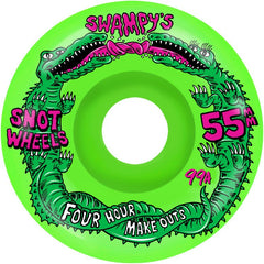 Snot Swampy 'Four Hole' Skateboard Wheels - The Snowboard Shop