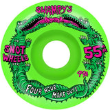 Snot Swampy 'Four Hole' Skateboard Wheels - The Snowboard Shop
