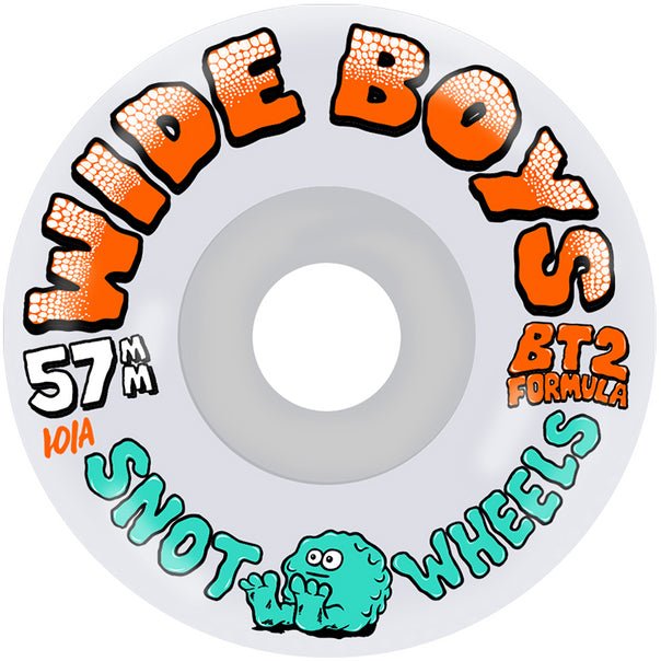 Snot Wide Boys Clear Skateboard Wheels - The Snowboard Shop
