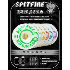 Spitfire Burners Skateboard Wheels - The Snowboard Shop