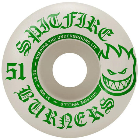 Spitfire Burners Skateboard Wheels - The Snowboard Shop