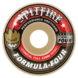 Spitfire Formula Four Conical Fulls (Red) Skateboard Wheels - The Snowboard Shop