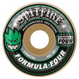 Spitfire Formula Four Conical (Green) Skateboard Wheels - The Snowboard Shop