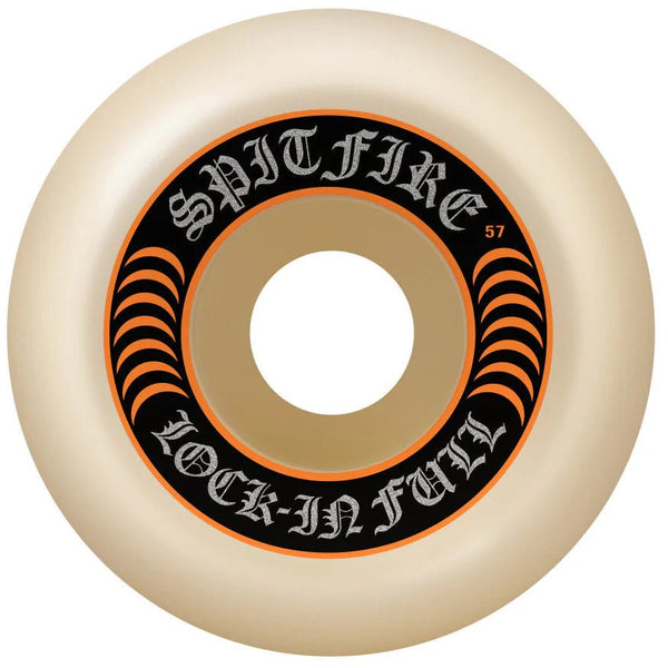Spitfire Formula Four Lock In Full (Orange) Skateboard Wheels - The Snowboard Shop