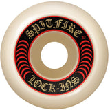 Spitfire Formula Four Lock Ins (Red) Skateboard Wheels - The Snowboard Shop
