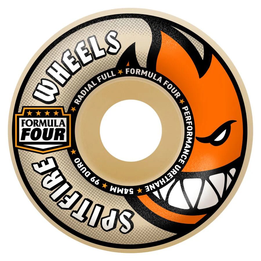 Spitfire Formula Four Radial Fulls Skateboard Wheels - The Snowboard Shop