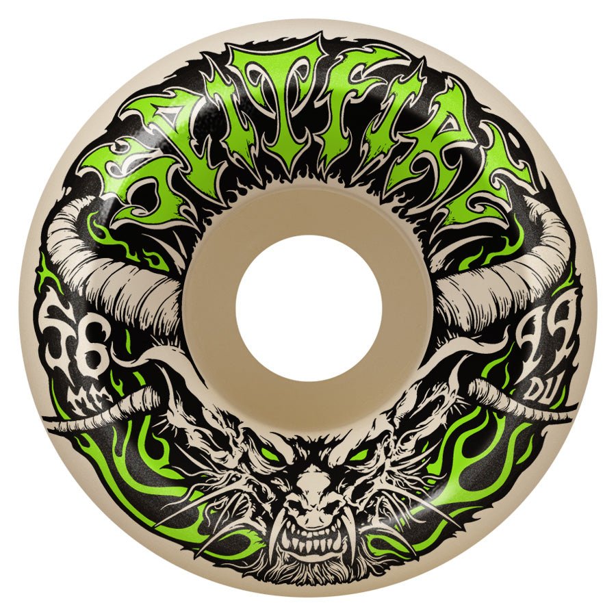 Spitfire Formula Four Team Demon Redux Conical Fulls Skateboard Wheels - The Snowboard Shop
