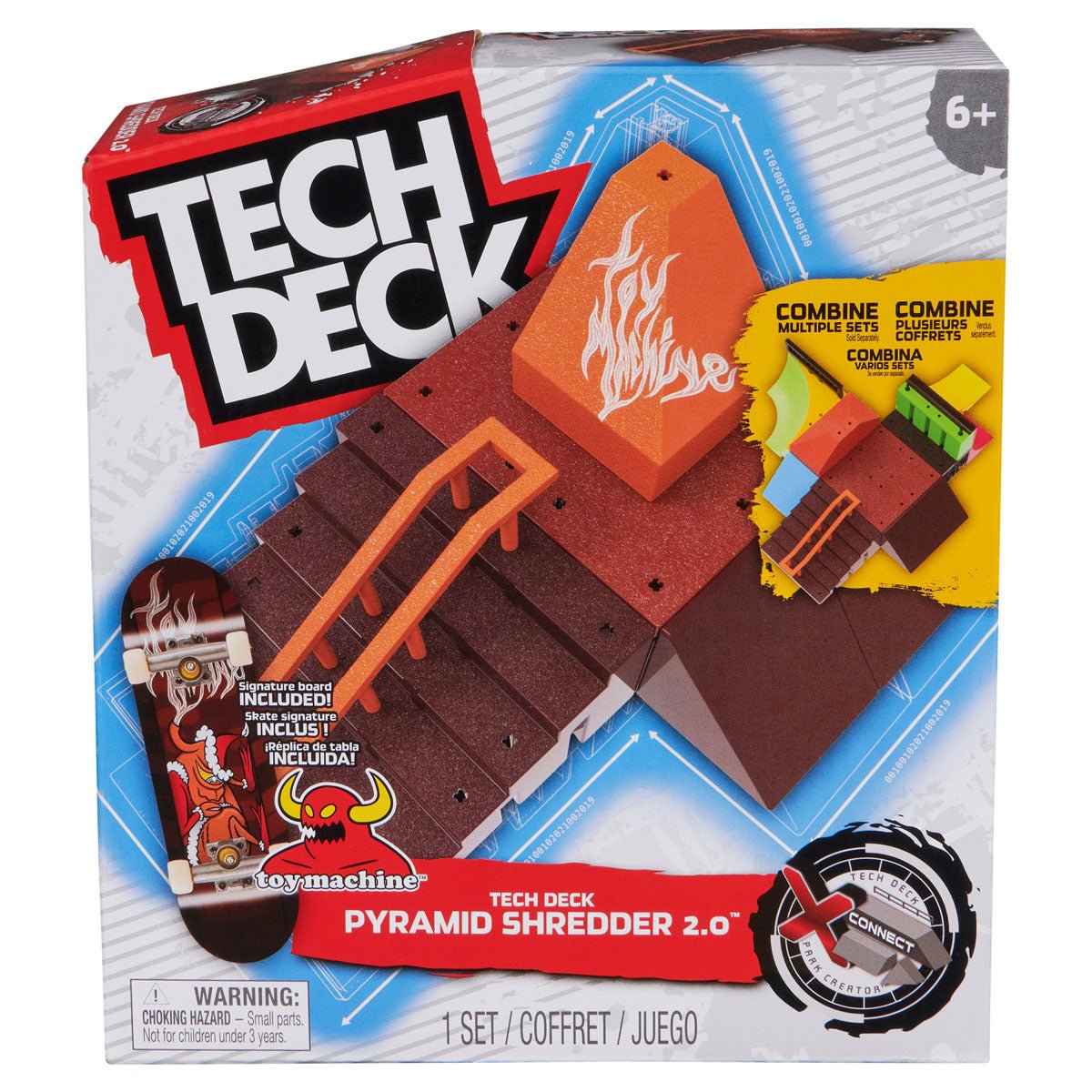 Teech Teech Deck X-Connect Pyramid Shredder 2.0 - The Snowboard Shop