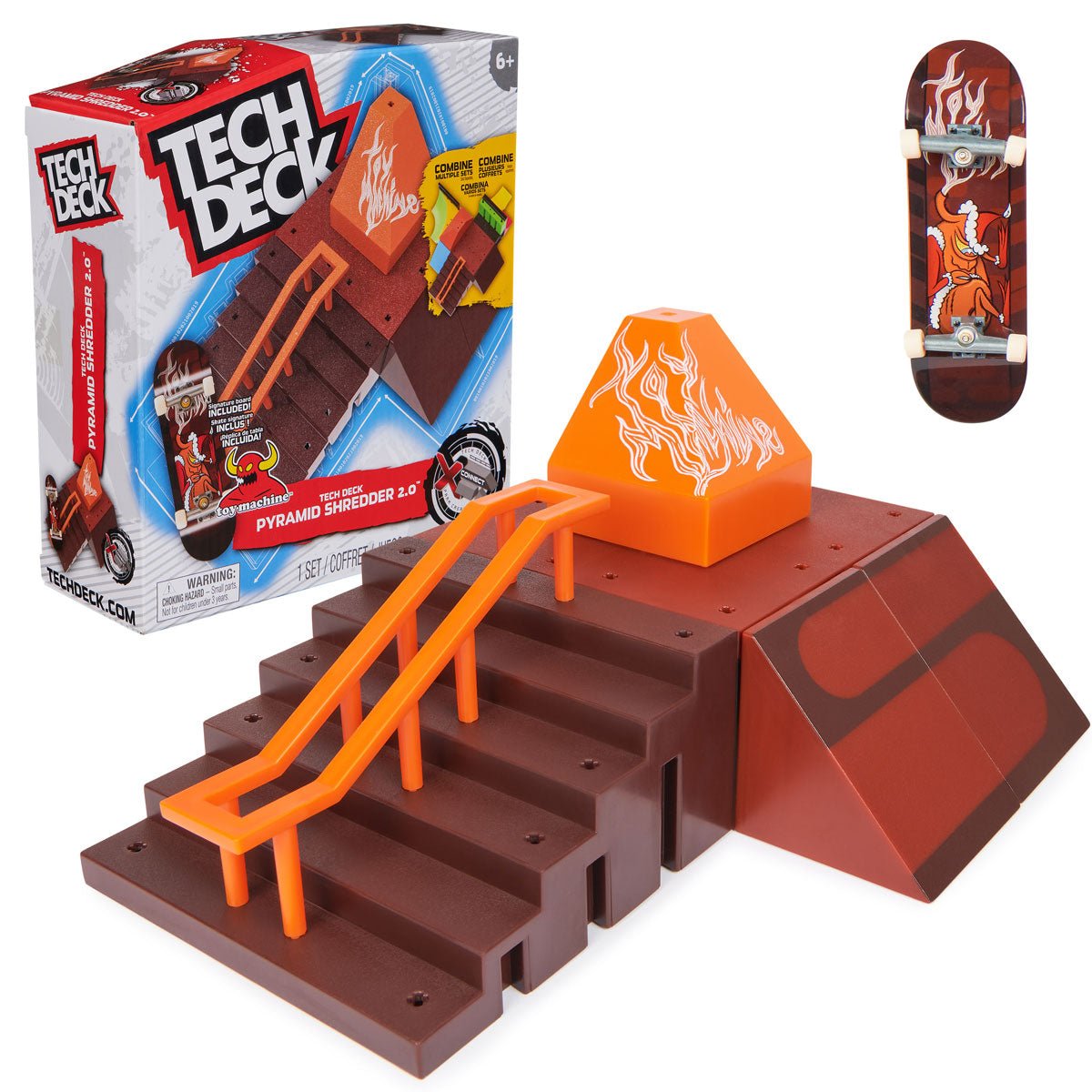Teech Teech Deck X-Connect Pyramid Shredder 2.0 - The Snowboard Shop