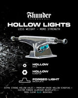 Thunder Hollow Lights II 149 Skateboard Trucks - The Snowboard Shop