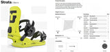 Union Strata Snowboard Bindings 2025 - The Snowboard Shop