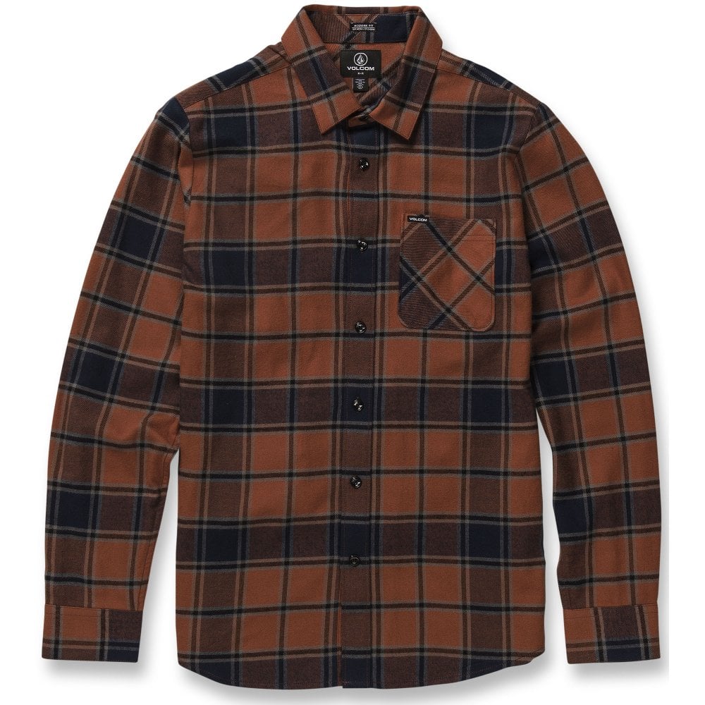 Volcom Caden Plaid Shirt - The Snowboard Shop