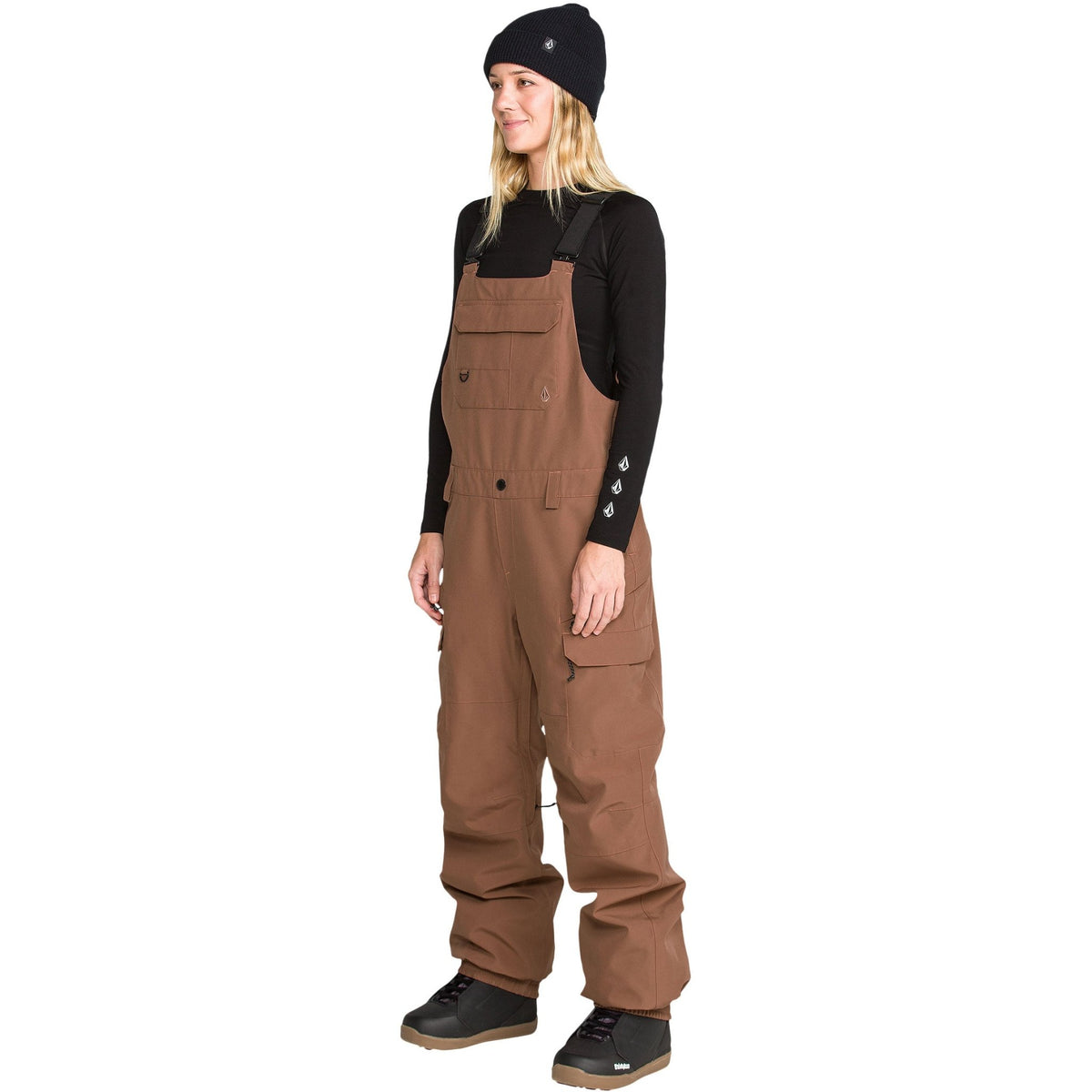 Volcom Creston 3D Stretch Women's Bib Pants - The Snowboard Shop