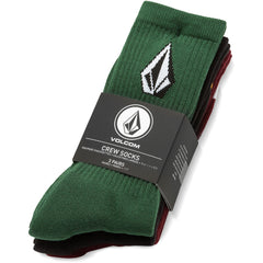 Volcom Full Stone 3 Pack Socks - The Snowboard Shop