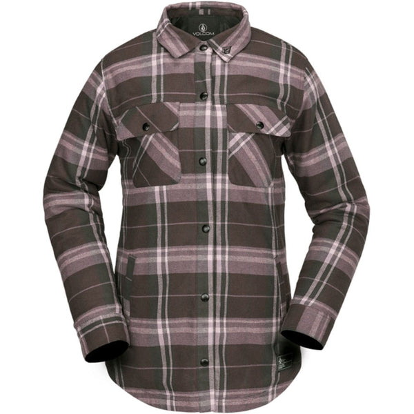 Volcom Insulated Women's Riding Flannel Shirt - The Snowboard Shop