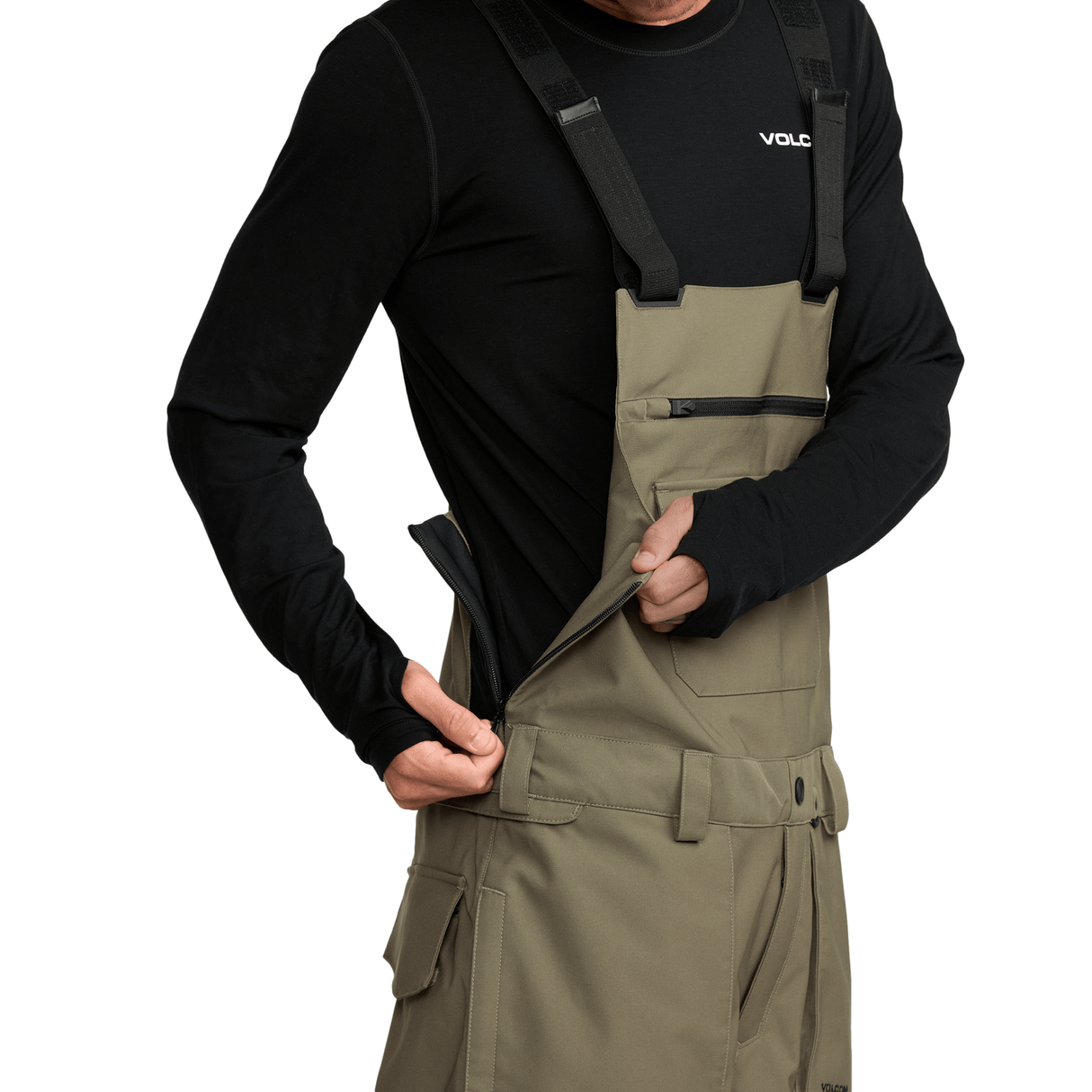 Volcom Roan Bib Pants - The Snowboard Shop
